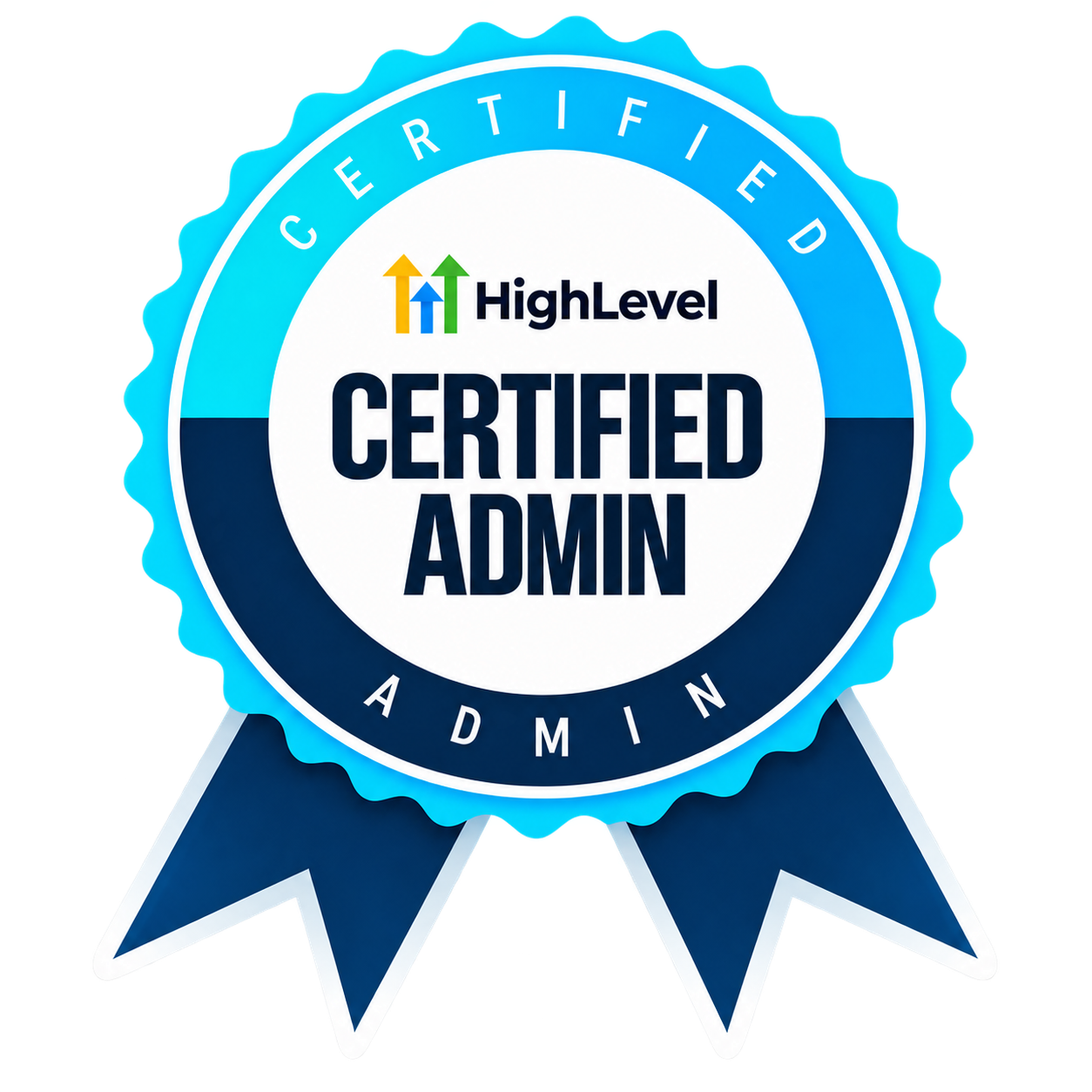 GoHighLevel Certified Admin badge