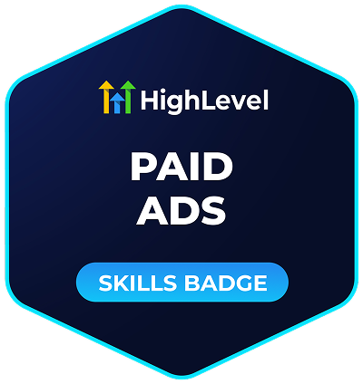 Paid Ads Attribution badge